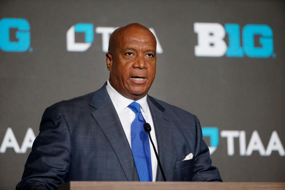 Kevin Warren has left as Big Ten commissioner to become president and CEO of the Chicago Bears.