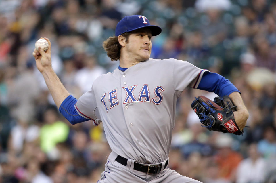 Miles Mikolas signed with the Cardinals after three years in Japan. (AP Photo)