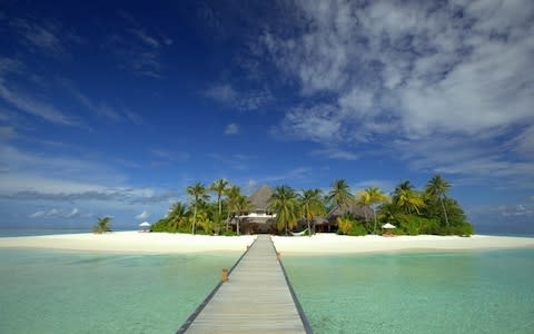 Mirihi Island Resort, Maldives - Credit: Picasa