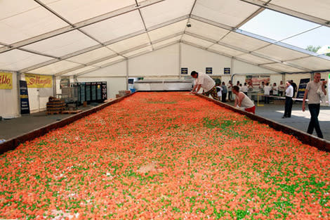 Worlds Largest Lasagna 