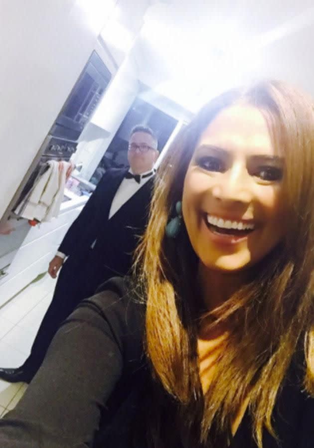 Sally and husband Marcus will welcome their second child in a few weeks. Photo: Instagram/sallyobermeder