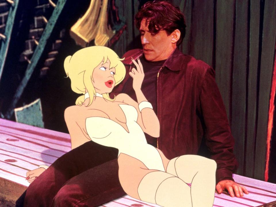 Drawn to each other: Holli Would and Gabriel Byrne in ‘Cool World’ (Snap/Shutterstock)