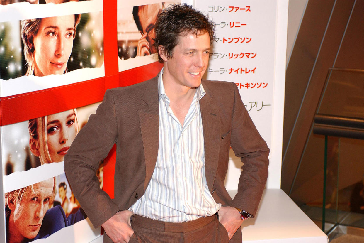 Hugh Grant; Love Actually Premiere Jun Sato/WireImage/Getty Images