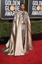 <p>Billy Porter wore an embroidered suit and cape by Randi Rahm at the 2019 Golden Globes, which – according to <a href="https://www.hollywoodreporter.com/news/billy-porter-s-ott-golden-globes-ensemble-took-6-months-make-1173932" rel="nofollow noopener" target="_blank" data-ylk="slk:The Hollywood Report;elm:context_link;itc:0;sec:content-canvas" class="link ">The Hollywood Report</a><a href="https://www.hollywoodreporter.com/news/billy-porter-s-ott-golden-globes-ensemble-took-6-months-make-1173932" rel="nofollow noopener" target="_blank" data-ylk="slk:er;elm:context_link;itc:0;sec:content-canvas" class="link ">er</a>– took six months to make. Porter also wore three brooches and a ring by jeweler Oscar Heyman. </p>