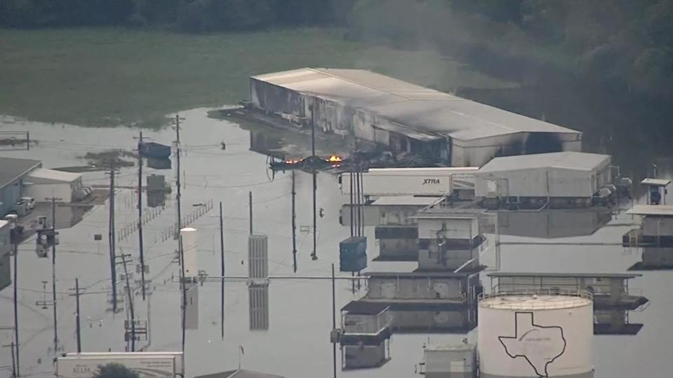 French chemicals group Arkema confirmed on Thursday two explosions at its plant in Crosby, Texas, and added there was a risk of further explosions at the site. "We want local residents to be aware that the product is stored in multiple locations on the site, and a threat of additional explosion remains," Arkema said in a statement. Trucks make their way through flood waters on a main road leading to the Arkema Inc. chemical plant Credit: AFP "Please do not return to the area within the evacuation zone until local emergency response authorities announce it is safe to do so," it added. Smoke and an explosion were reported on Thursday morning at the flood-hit chemical plant. The Arkema chemical plant is flooded The company evacuated remaining workers at the damaged plant on Tuesday, and Harris County ordered the evacuation of residents within a 1.5-mile (2.4-km) radius of the plant, which makes organic peroxides used in the production of plastic resins, polystyrene, paints and other products. One Sheriff's Deputy has been taken to hospital after inhaling fumes from the explosion. It was reported earlier that Arkema SA expected chemicals to catch fire or explode at its heavily flooded plant in Crosby, Texas in the coming days because the plant has lost power to its chemical cooling systems, a company official said on Wednesday. Hurricane Harvey hits Texas, in pictures The company evacuated remaining workers on Tuesday, and Harris County ordered the evacuation of residents in a 1.5-mile(2.4-km) radius of the plant that makes organic peroxides used in the production of plastic resins, polystyrene, paints and other products. Richard Rowe, chief executive officer of Arkema's North America unit, told reporters that chemicals on the site would catch fire and explode if they are not properly cooled. He said the company had no way to prevent an explosion because the plant was swamped by about 6 feet (1.83 m) of water due to flooding from Harvey, which came ashore in Texas last week as a powerful Category 4 hurricane. "Materials could now explode and cause a subsequent and intense fire. The high water that exists on site, and the lack of power, leave us with no way to prevent it," Rowe said. He said he believed a fire would be "largely sustained on our site but we are trying to be conservative." The company said it opted not to move chemicals before the storm but made extensive preparations. The plant is 25 miles (40 km) northeast of Houston. Rowe did not disclose the volume of chemicals on the site and said it was speculative to predict how much damage the plant could sustain. He said a fire would not pose any "long-term harm or impact." The plant has been without electric service since Sunday. The plant lost refrigeration when backup generators were flooded, and workers transferred products from warehouses into diesel-powered refrigerated containers. #Update on #Arkema Facility in Crosby, TX from Harris County Officials. pic.twitter.com/SgWMgWTgrz— Harris Co. FMO (@hcfmo) August 30, 2017 The company said some refrigeration of back-up containers has been compromised because of high-water levels, and the company is monitoring temperature levels remotely. The Federal Aviation Administration has temporarily barred flights near the plant because of the risk of fire or explosion. 