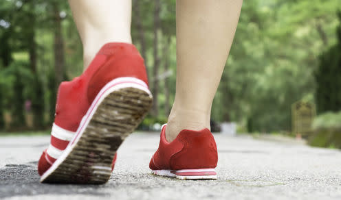 <span class="caption">Even regular walking can drastically change your health. </span> <span class="attribution"><a class="link " href="https://www.shutterstock.com/image-photo/woman-walkingrunningexercise-park-444882142?src=bXF2i472T5sKnVxaEOH29Q-1-65" rel="nofollow noopener" target="_blank" data-ylk="slk:Zetar Infinity/Shutterstock;elm:context_link;itc:0;sec:content-canvas">Zetar Infinity/Shutterstock</a></span>