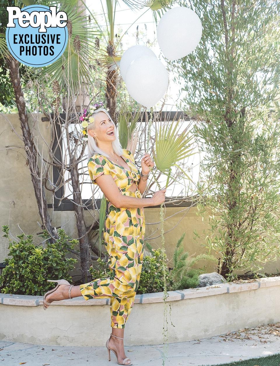 Brittany Daniel baby shower exclusive