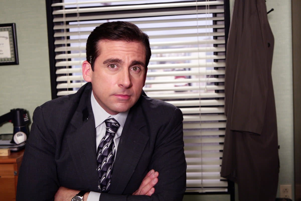 Steve Carell led the cast of ‘The Office’ in the US (NBC)