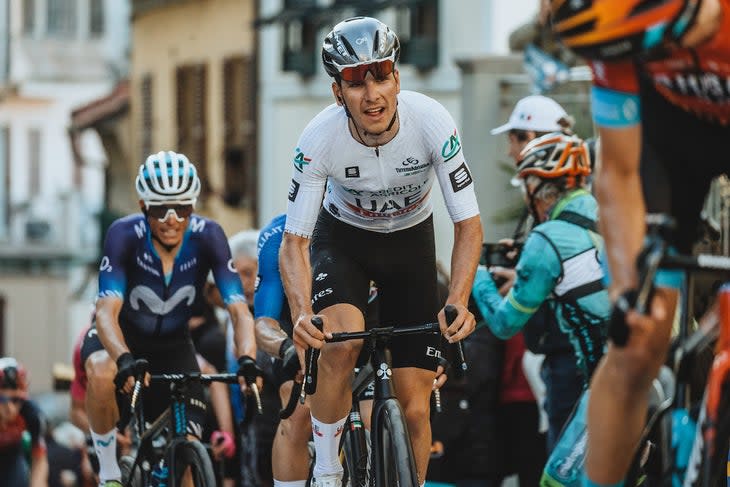 <span class="article__caption">Joao Almeida quietly rode to second overall. (Photo: Chris Auld/VeloNews)</span>
