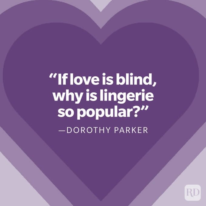 Dorothy Parker Funny Valentines Quote