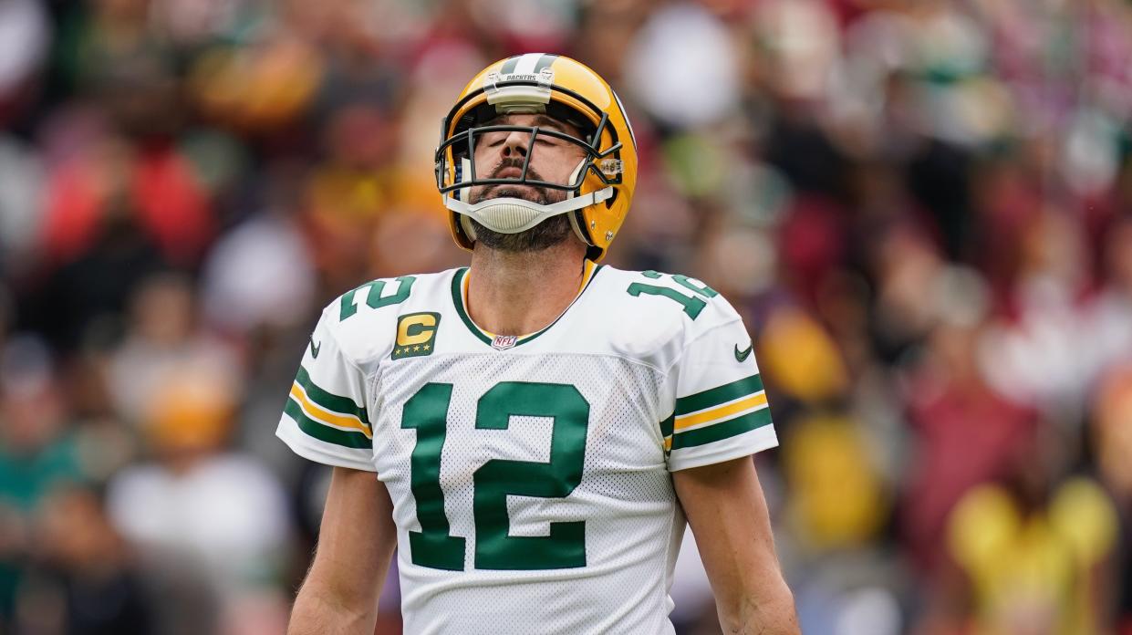Aaron Rodgers and the Packers offense are no longer dangerous. (AP Photo/Patrick Semansky)