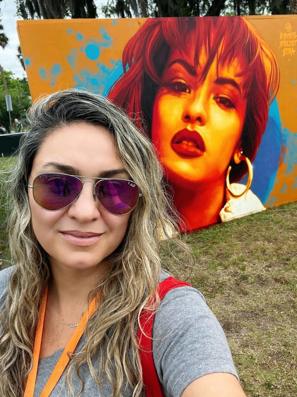 La periodista Jessica Serrano recorre varias muestras de arte como Selena en Unidos en la Música: A Latin American Festival se llevó acabo el sábado 6 de mayo en la ciudad de St. Augustine