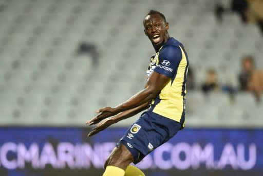 It was Bolt's first start since joining the A-League club in August for an indefinite trial