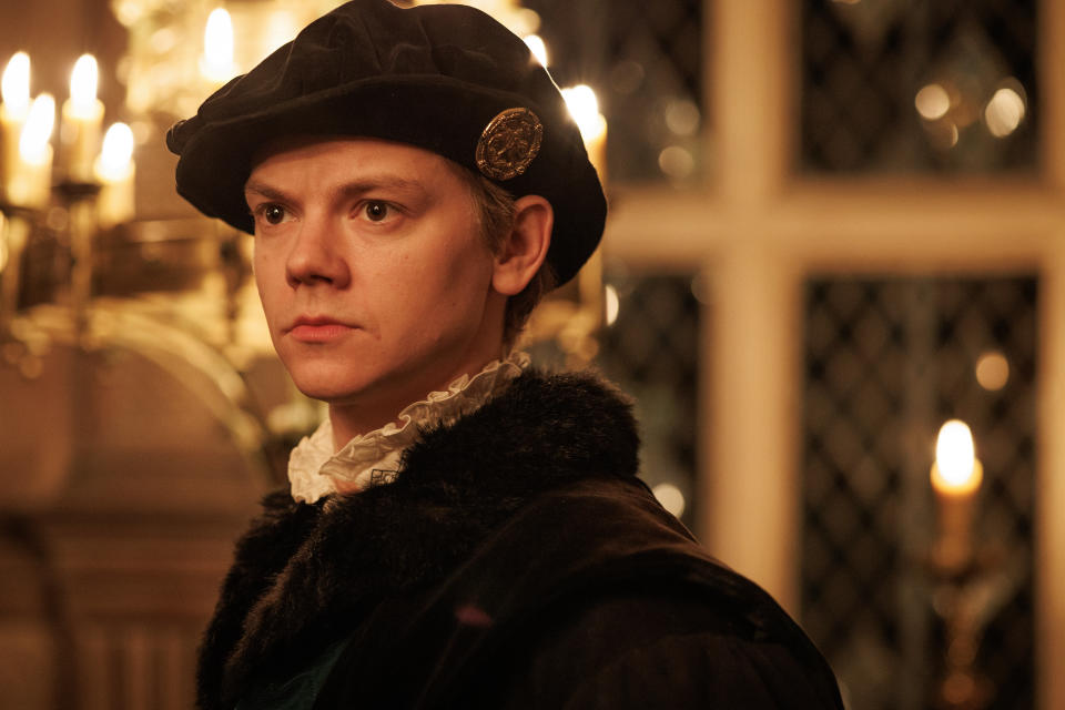Thomas Brodie-Sangster as Rafe Sadler as Wolf-Hall: The Mirror and the Light