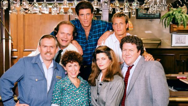 PHOTO: The cast of 'Cheers.' (NBCUniversal via Getty Images, FILE)