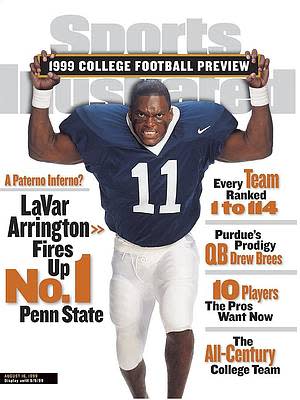 All-American linebacker LaVar Arrington graced the cover of SI's college football preview issue in 1999.