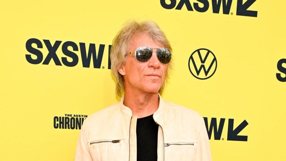 PHOTO: In this March 14, 2024, file photo, Jon Bon Jovi attends a premiere as part of the SXSW 2024 Conference and Festivals, in Austin, Texas. (Astrida Valigorsky/Getty Images, FILE)