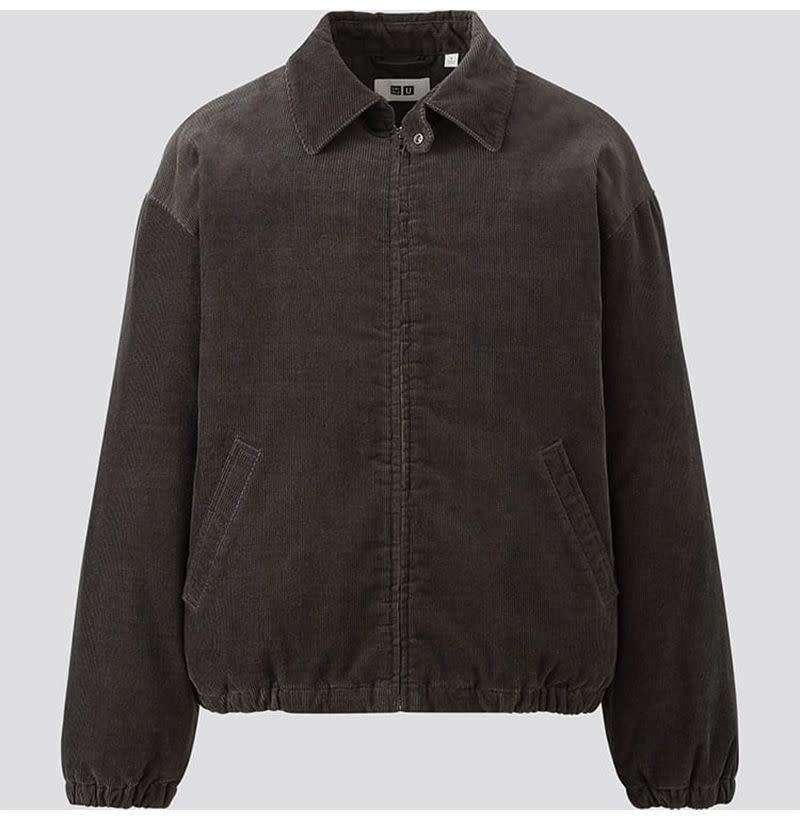 Corduroy Padded Blouson