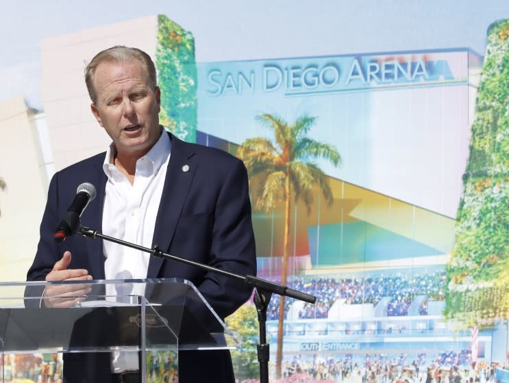 On Saturday morning at 10am in front of Pechanga Arena, San Diego Mayor Kevin Faulconer announced that the city is partnering with Brookfield Properties on an arena project that on approximately 48 acres in the Midway-Pacific Highway Community area which will redevelop the Sports Arena site into a new destination incorporating a mix of entertainment, housing, and parks.