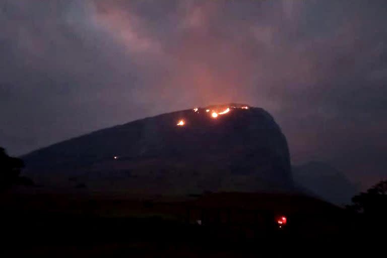 El incendio en la Isla de Pascua