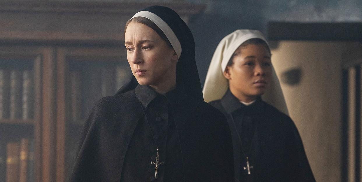 taissa farmiga, storm reid, nun ii