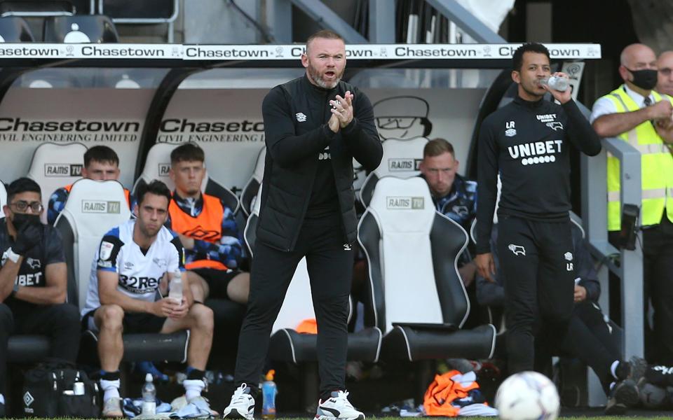 Derby County manager Wayne Rooney is only too aware of the size of task he is now facing - PA