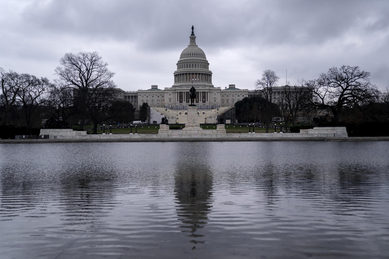 The U.S. Capitol in Washington, D.C., on Jan. 5, 2021.