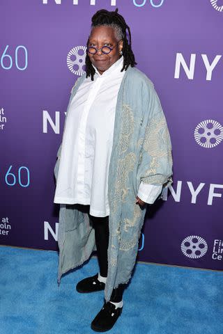 <p>Jamie McCarthy/Getty</p> Whoopi Goldberg attends the premiere of 'Till' during the 60th New York Film Festival at Alice Tully Hall, Lincoln Center on Oct. 1, 2022 in New York City