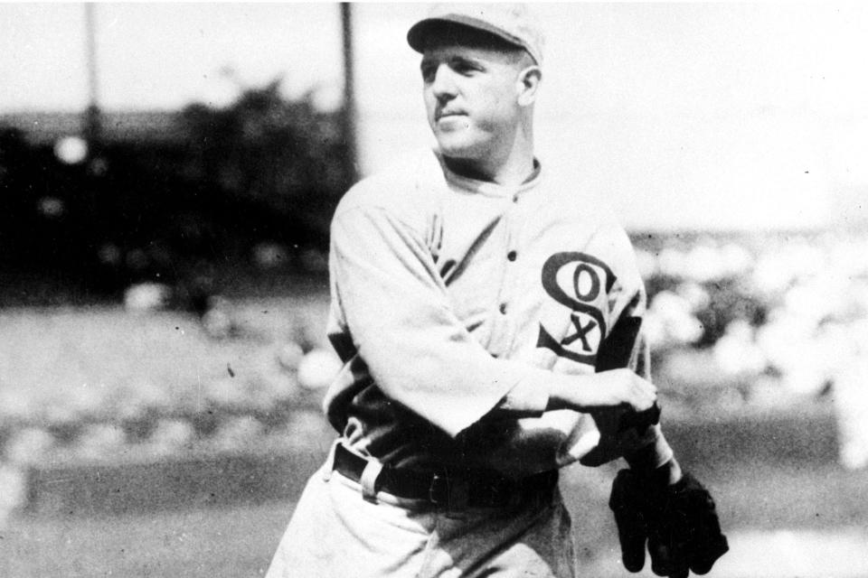 Chicago White Sox knuckleball pitcher Ed Cicotte