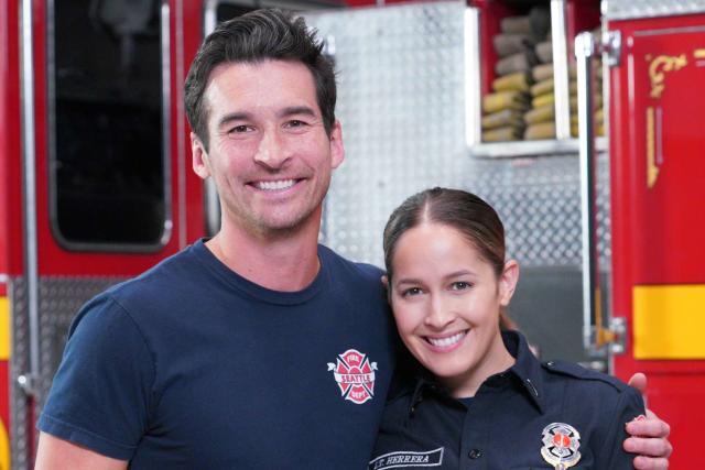 Jaina Lee Ortiz Says Keeping Romance with “Station 19” Costar Jay Hayden  Under Wraps 'Makes It More Spicy' (Exclusive) - Yahoo Sports