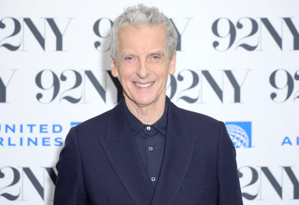 Peter Capaldi at a screening of his new thriller series Criminal Record. (Michael Loccisano/Getty Images)