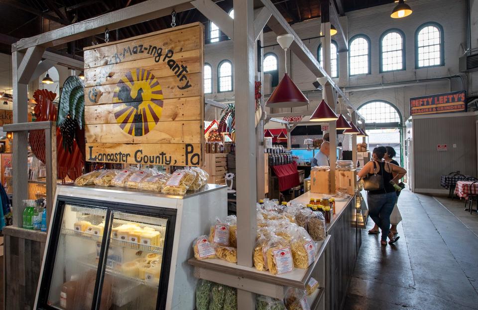 York's Central Market is a good place to eat a meal or to pick up something to take home.