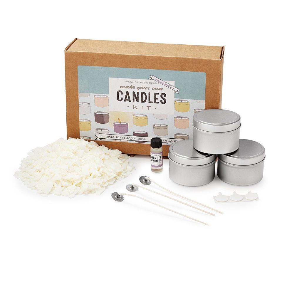 17) DIY Candle Making Kit