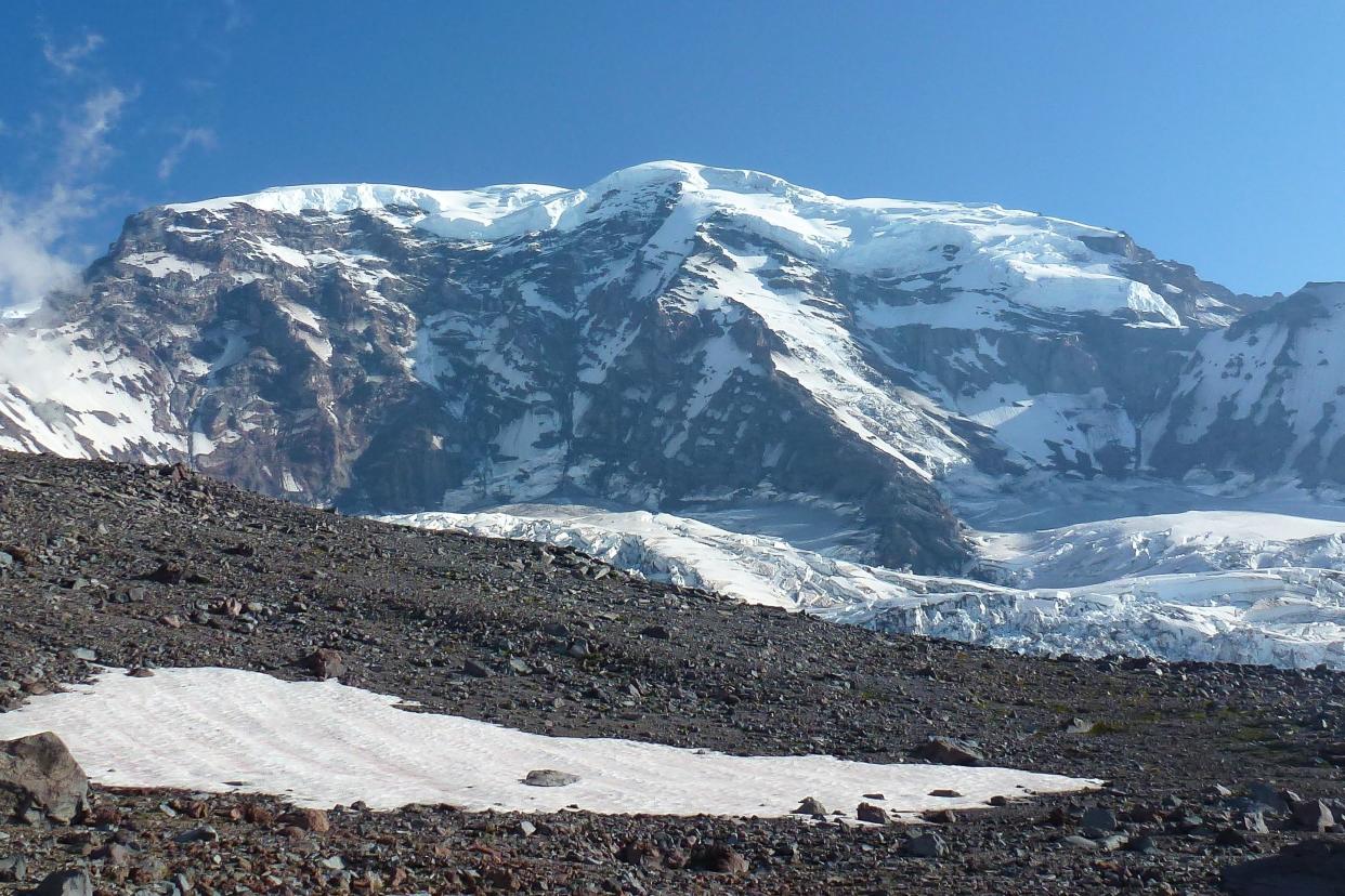 Liberty Ridge view from Curtis Ridge, Mt. Rainier