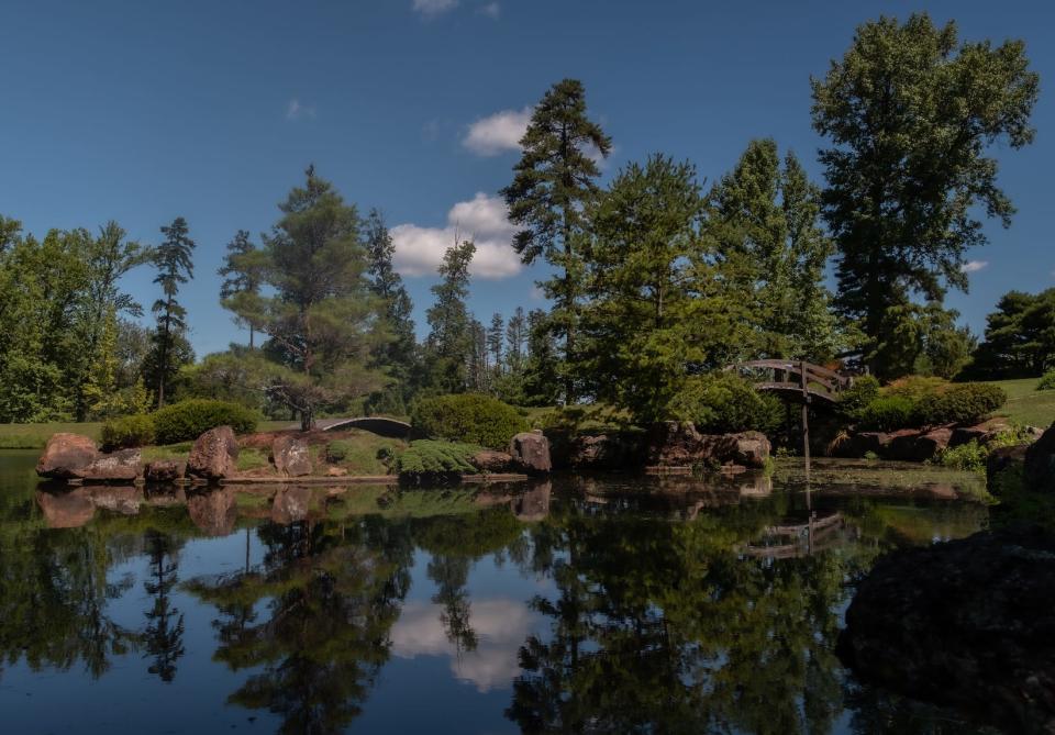 Dawes Lake at the Dawes Arboretum.