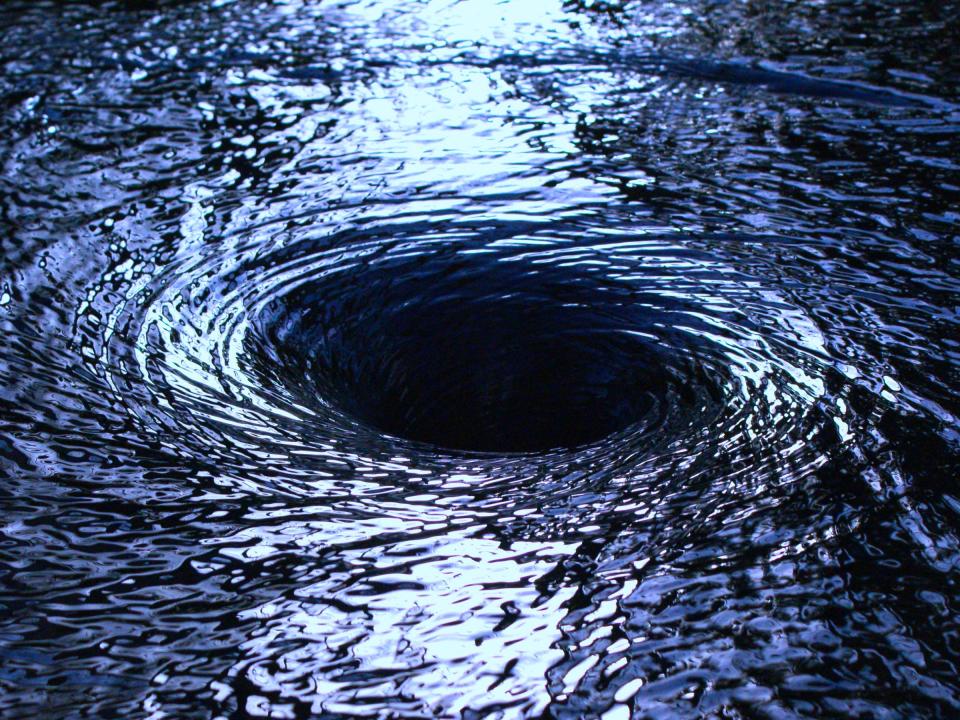 whirlpool water spiral lake