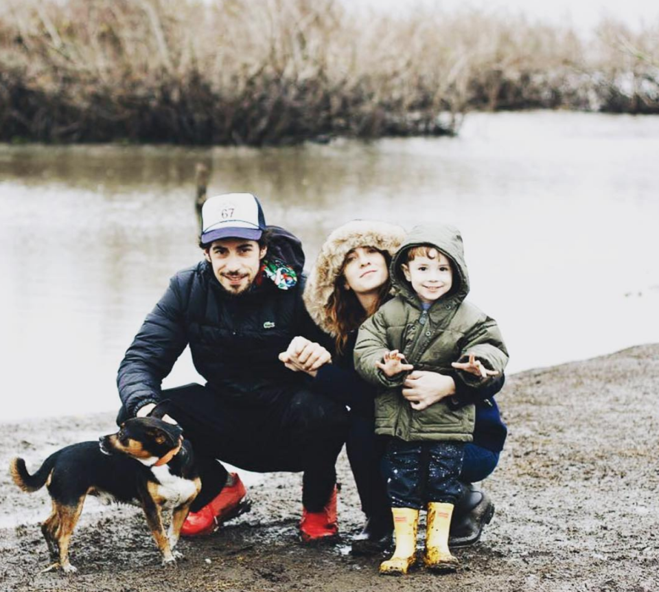 Julieta Zylberberg, Esteban y Luis Lamothe. – Foto: Instagram/estebanlamothe