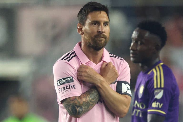 Lionel Messi convirtió con Inter Miami ante Orlando City y volvió a dar que hablar con la celebración