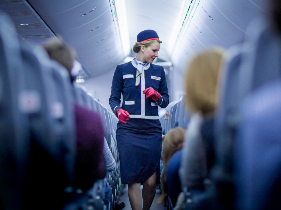 Norwegian Air flight attendant cabin crew