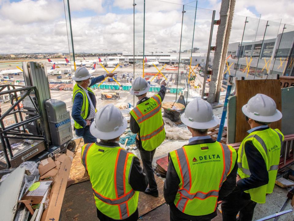 Delta Sky Way project at Los Angeles International Airport.