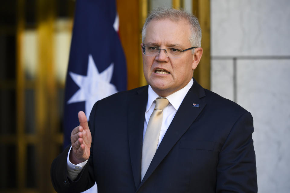 Australian Prime Minister Scott Morrison has called on China to be responsible to the national community. Source: AAP