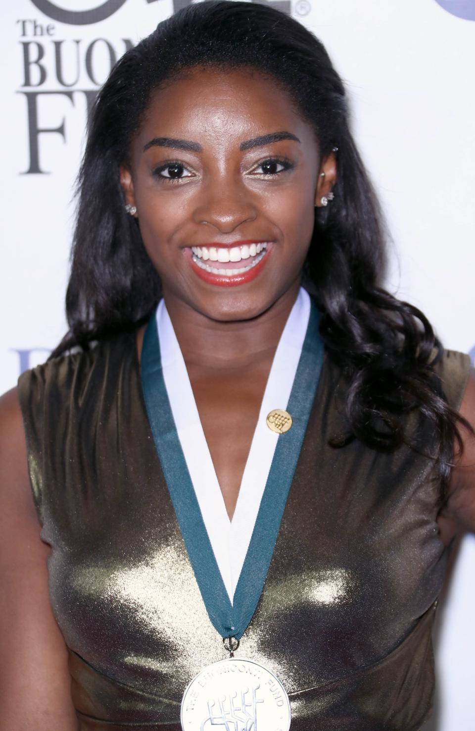 Simone Biles is also among the 180 women to accuse Nassar of sexual abuse. Copyright: [Rex]