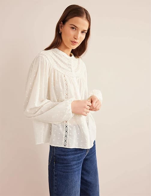 Boden Broderie Anglaise top