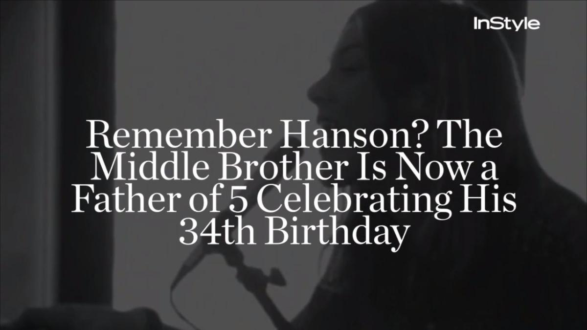 Zac Hanson Birthday