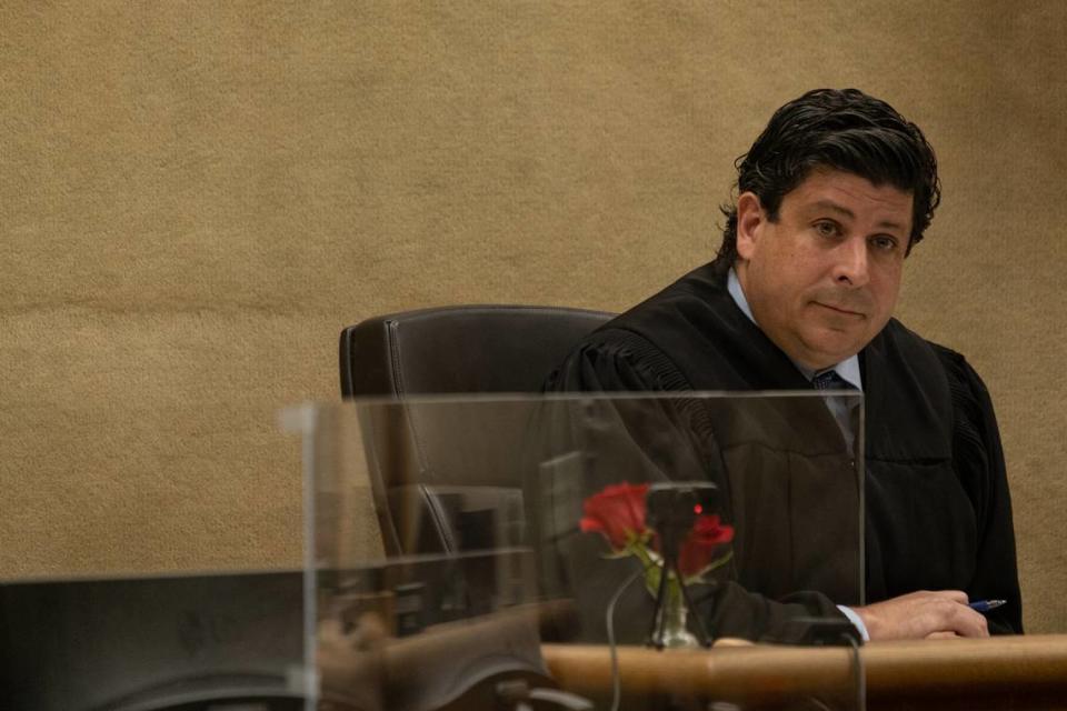 San Luis Obispo Superior Court Judge Jesse J. Marino sentences Nicholas Ron to 28 years to life for the murder of Trevon Perry on June 21, 2022.