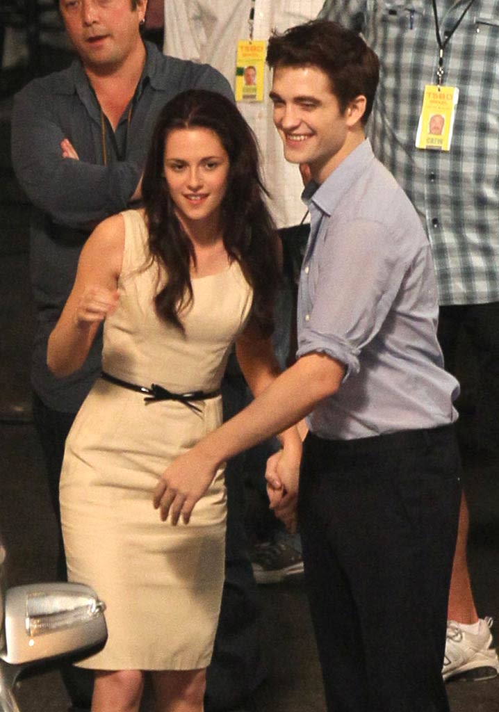 Stewart Pattinson Breaking Dawn Set