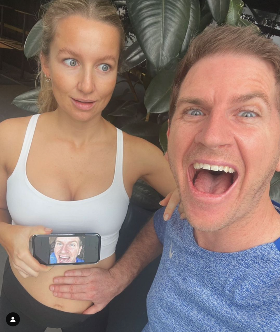 Sunrise's weather presenter Sam Mac has shared some exciting baby news! Photo: Instagram/sammacinsta