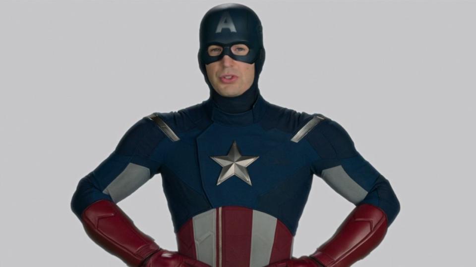 Captain America in Spider-Man: Homecoming