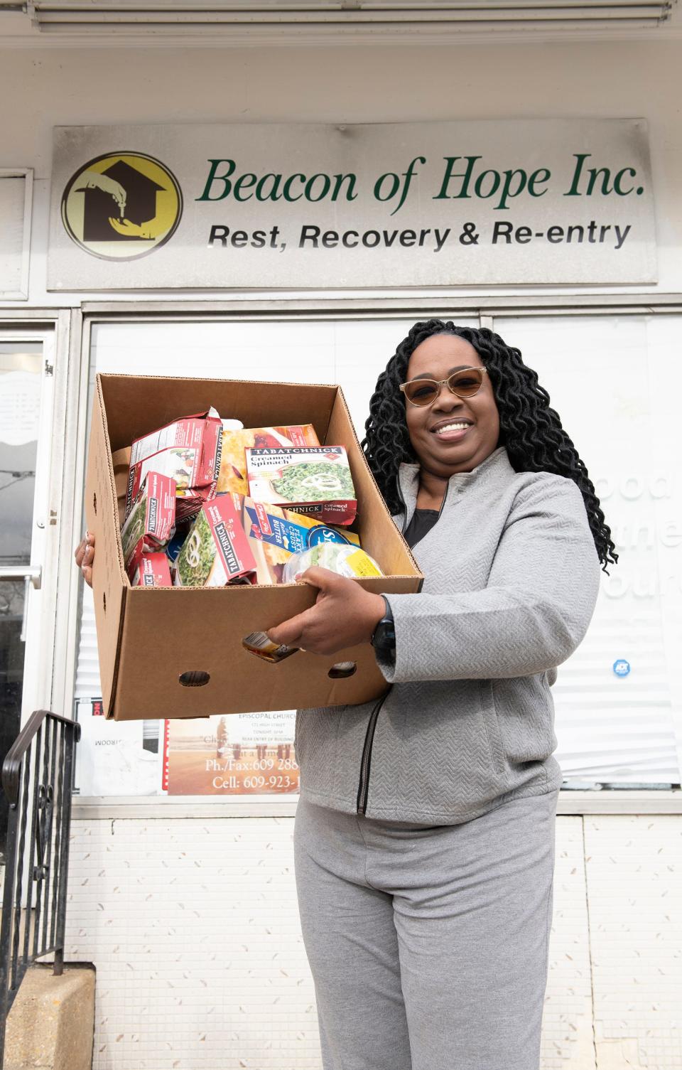 Darlene Trappier. the owner and Executive Director of the nonprofit organization Beacon of Hope in Mount Holly that provides food, clothes, shelter, and life skills training to people in need, is USA TODAY's Women of the Year 2023 honoree for New Jersey.