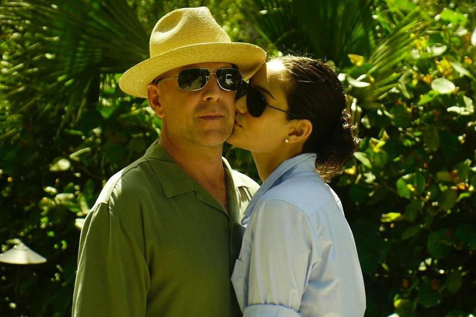 <p>Emma Hemming Willis/Instagram</p> Bruce Willis and Emma Heming Willis